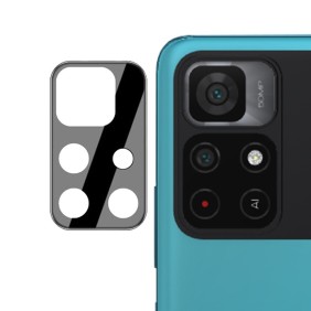 Folie Camera pentru Xiaomi Poco M4 Pro 5G - Mocolo Silk HD PRO Camera Glass - Black