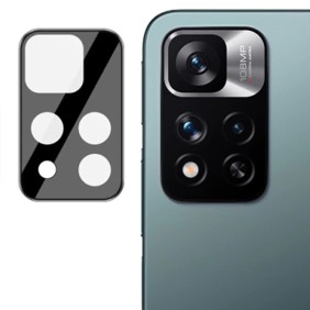 Folie Camera pentru Xiaomi Redmi Note 11 Pro+ 5G - Mocolo Silk HD PRO Camera Glass - Black