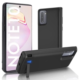 Husa pentru Samsung Galaxy Note 10 4G / Note 10 5G cu Baterie de 5000mAh - Techsuit Power Pro - Black