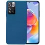 Husa pentru Xiaomi Redmi Note 11 Pro+ 5G - Nillkin Super Frosted Shield - Blue