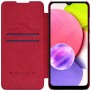 Husa pentru Samsung Galaxy A03s - Nillkin QIN Leather Case - Red