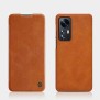 Husa pentru Xiaomi Poco M4 Pro 5G - Nillkin QIN Leather Case - Brown