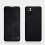 Husa pentru Xiaomi Redmi Note 11 Pro+ 5G - Nillkin QIN Leather Case - Black