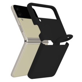 Husa pentru Samsung Galaxy Z Flip3 5G - Techsuit Soft Edge Silicone - Black