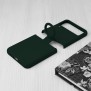 Husa pentru Samsung Galaxy Z Flip3 5G - Techsuit Soft Edge Silicone - Dark Green