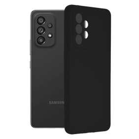Husa pentru Samsung Galaxy A53 5G - Techsuit Soft Edge Silicone - Black