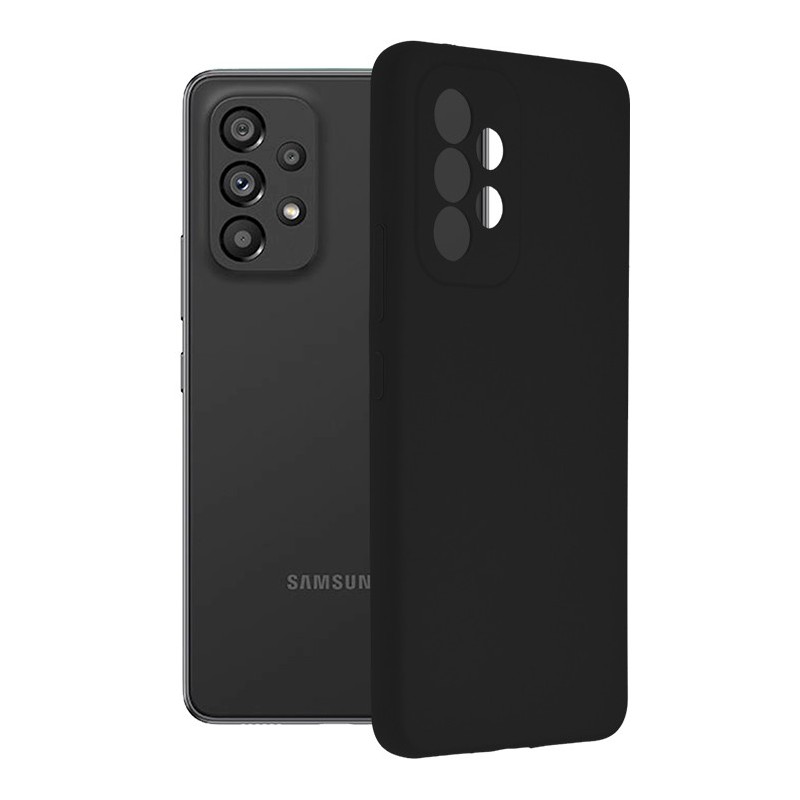 Husa pentru Samsung Galaxy A53 5G - Techsuit Soft Edge Silicone - Black