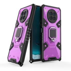 Husa pentru Huawei nova 8i / Honor 50 Lite - Techsuit Honeycomb Armor - Rose-Violet