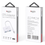 Cablu Adaptor OTG Type-C la Type-C, 2xUSB 3.0 4.8Gbps - Yesido (GS17) - White