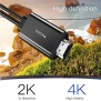 Cablu Video Type-C la HDMI, USB 4K@30Hz 1.8m - Yesido (HM03) - Black