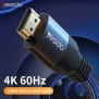 Cablu Video HDMI la HDMI 4K@30Hz, 2m - Yesido (HM08) - Black