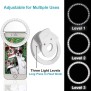 Lampa pentru Telefon Circulara - Techsuit Ring Light (RL-01) - Black