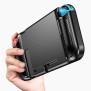 Husa pentru Nintendo Switch - Techsuit Carbon Silicone - Black