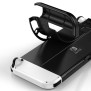 Husa pentru Nintendo Switch OLED - Techsuit Carbon Silicone - Black