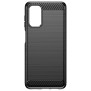 Husa pentru Samsung Galaxy A13 5G / A04s - Techsuit Carbon Silicone - Black