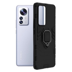 Husa pentru Xiaomi 12 Pro - Techsuit Silicone Shield - Black