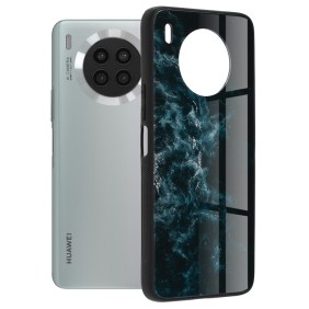 Husa pentru Huawei nova 8i - Techsuit Glaze Series - Blue Nebula