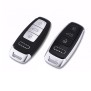 Husa pentru cheie Audi A3, A4, A5, A7, A8 - Techsuit Car Key Case (1009.06) - Black/White