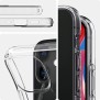 Husa pentru iPhone 12 mini - Spigen Liquid Crystal - Clear