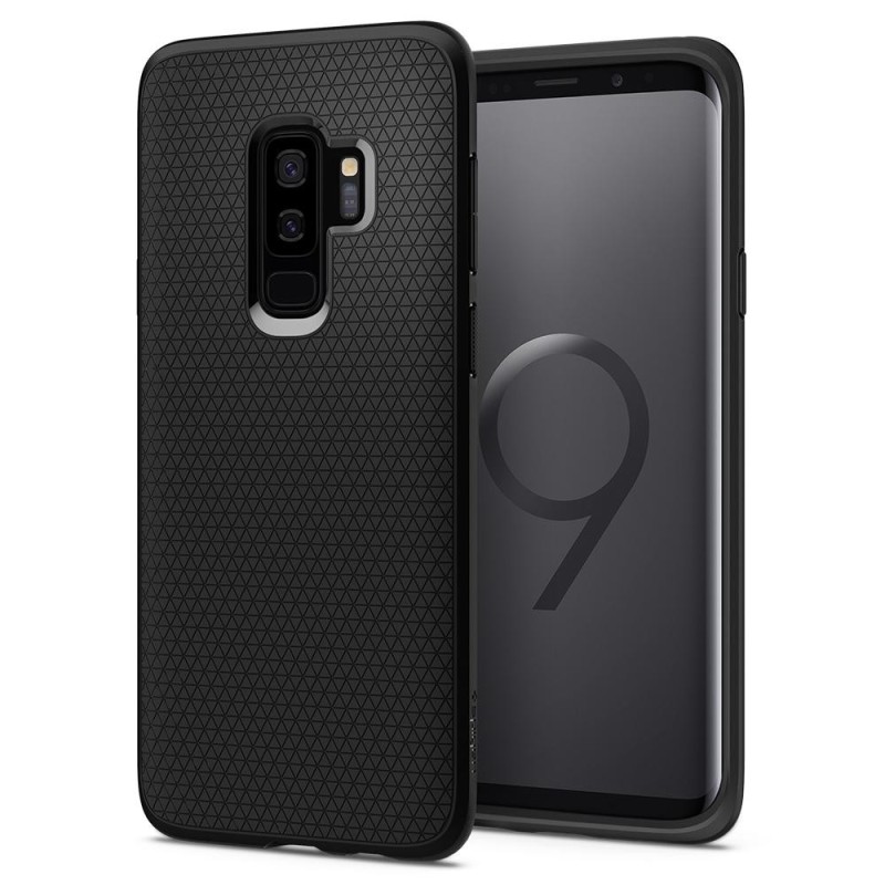 Husa pentru Samsung Galaxy S9 Plus - Spigen Liquid Air - Matte Black