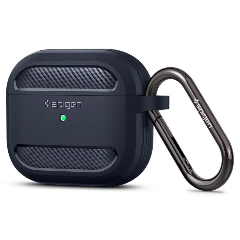 Husa pentru Apple AirPods 3 - Spigen Rugged Armor - Grey