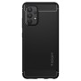 Husa pentru Samsung Galaxy A72 4G / A72 5G - Spigen Rugged Armor - Black