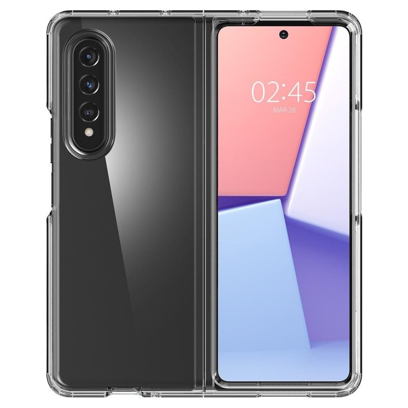 Husa pentru Samsung Galaxy Z Fold3 5G - Spigen Ultra Hybrid - Crystal Clear