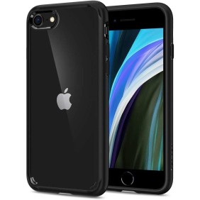 Husa pentru iPhone 7 / 8 / SE 2 / SE 2020 - Spigen Ultra Hybrid - Black
