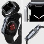 Husa pentru Apple Watch 7 / 8 / 9 (45mm) - Spigen Thin Fit - Crystal Clear