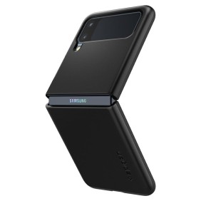 Husa pentru Samsung Galaxy Z Flip3 5G - Spigen Thin Fit - Black