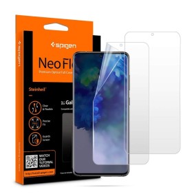 Folie pentru Samsung Galaxy S20 Plus 4G / S20 Plus 5G (set 2) - Spigen Neo Flex - Clear