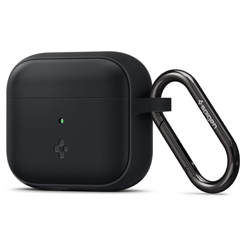 Husa pentru AirPods 3 (2021) - Spigen Silicone Fit - Black