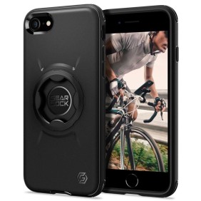 Husa pentru iPhone 7 / 8 / SE 2, SE 2020 / SE 3, SE 2022 - Spigen Gearlock Bike Mount (GCF121) - Black