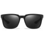 Ochelari de Soare - Techsuit Polarised TR90 (MM92) - Bright Black / Gray