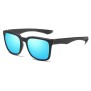 Ochelari de Soare - Techsuit Polarised TR90 (MM92) - Matte Black / Ice Blue