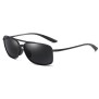 Ochelari de Soare - Techsuit Polarised TR90 (MM99) - Matte Black / Gray