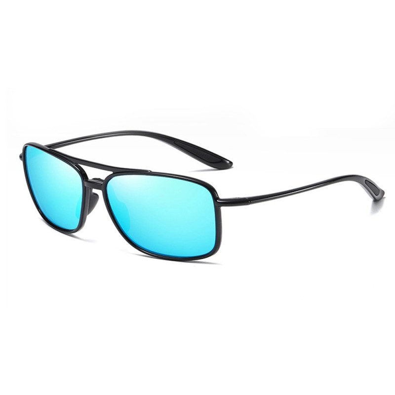 Ochelari de Soare - Techsuit Polarised TR90 (MM99) - Bright Black / Ice Blue