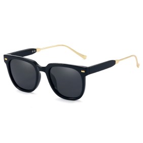 Ochelari de Soare - Techsuit Polarised PC (MM95837) - Bright Black / Gold