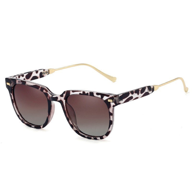 Ochelari de Soare - Techsuit Polarised PC (MM95837) - Leopard / Gradient Brown