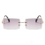 Ochelari de Soare - Techsuit Polarised Metal (16031-C2) - Gradient Pink