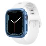 Husa pentru Apple Watch 7 / 8 / 9 (45mm) - Spigen Thin Fit - Blue