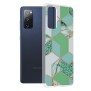 Husa pentru Samsung Galaxy S20 FE / S20 FE 5G - Techsuit Marble Series - Green Hex