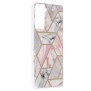 Husa pentru Samsung Galaxy S21 Plus 5G - Techsuit Marble Series - Pink Hex