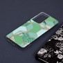 Husa pentru Samsung Galaxy S21 Ultra 5G - Techsuit Marble Series - Green Hex