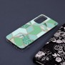 Husa pentru Samsung Galaxy A52 4G / A52 5G / A52s 5G - Techsuit Marble Series - Green Hex