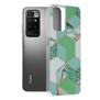 Husa pentru Xiaomi Redmi 10 2021 / Redmi 10 2022 - Techsuit Marble Series - Green Hex