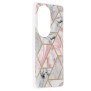 Husa pentru Huawei P50 Pro - Techsuit Marble Series - Pink Hex