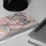 Husa pentru Huawei P50 Pro - Techsuit Marble Series - Pink Hex