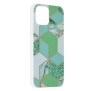 Husa pentru iPhone 12 / 12 Pro - Techsuit Marble Series - Green Hex
