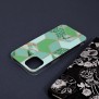 Husa pentru iPhone 13 - Techsuit Marble Series - Green Hex